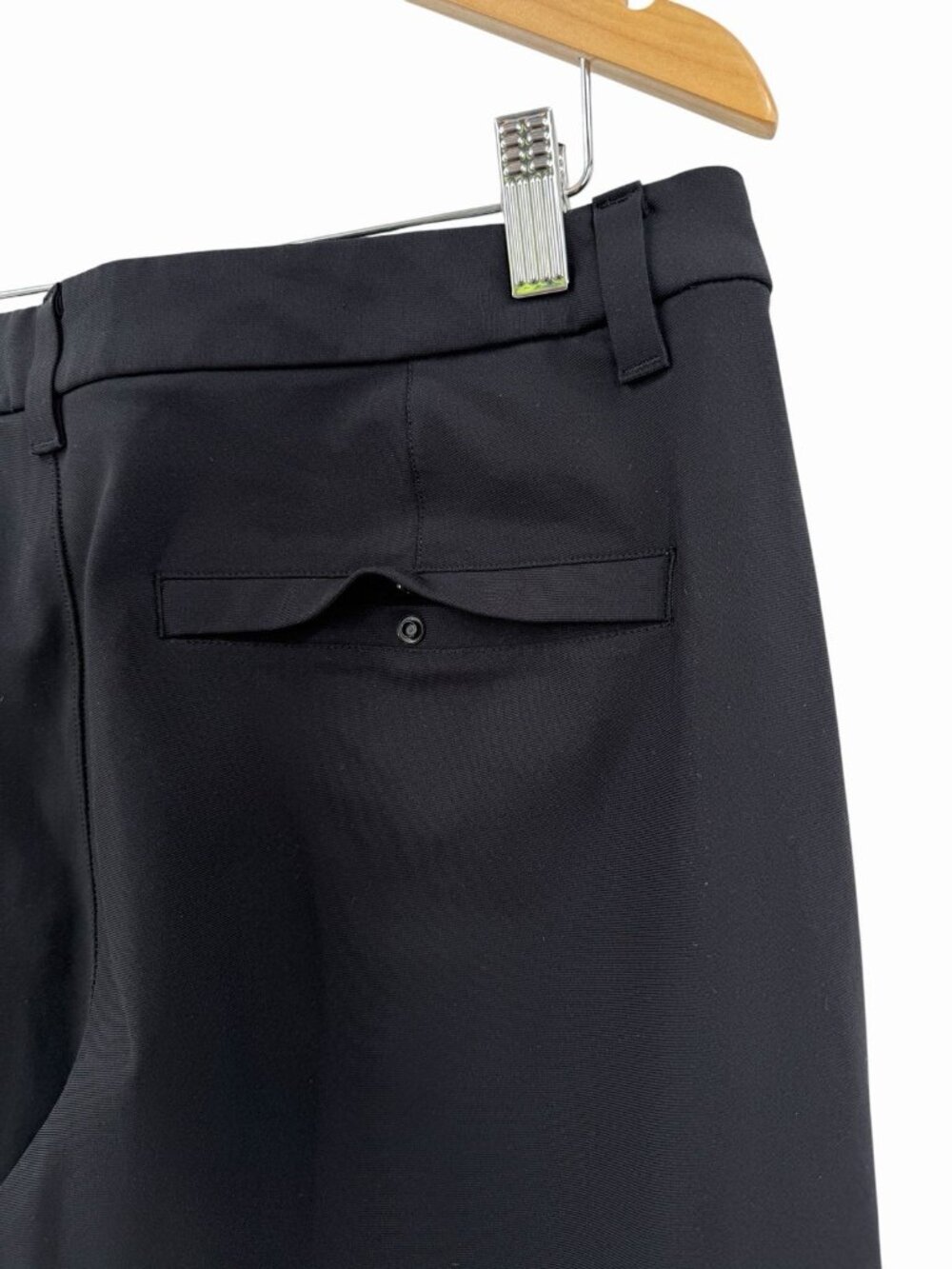 LULULEMON Men's Black Commission Pant Slim 33 - Picture 5 of 6